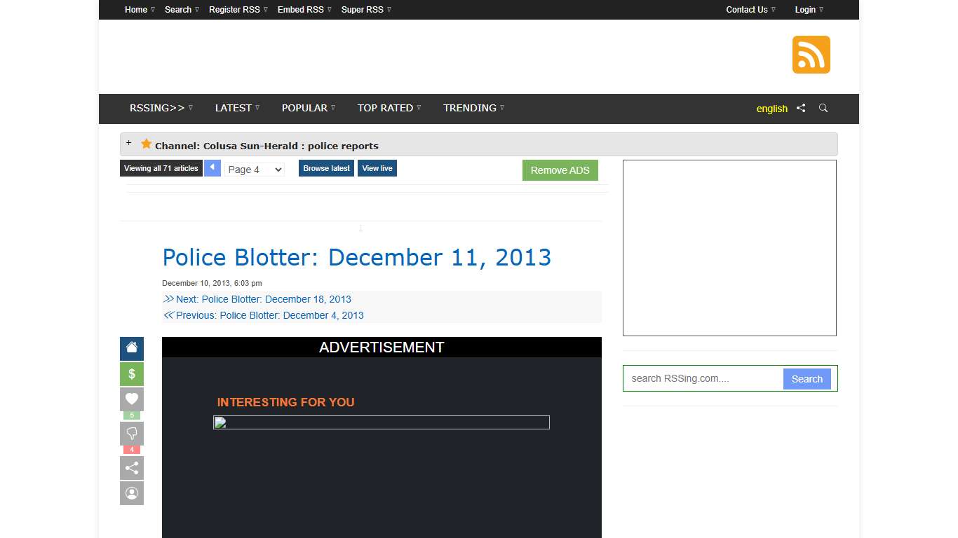 Colusa Sun-Herald : police reports