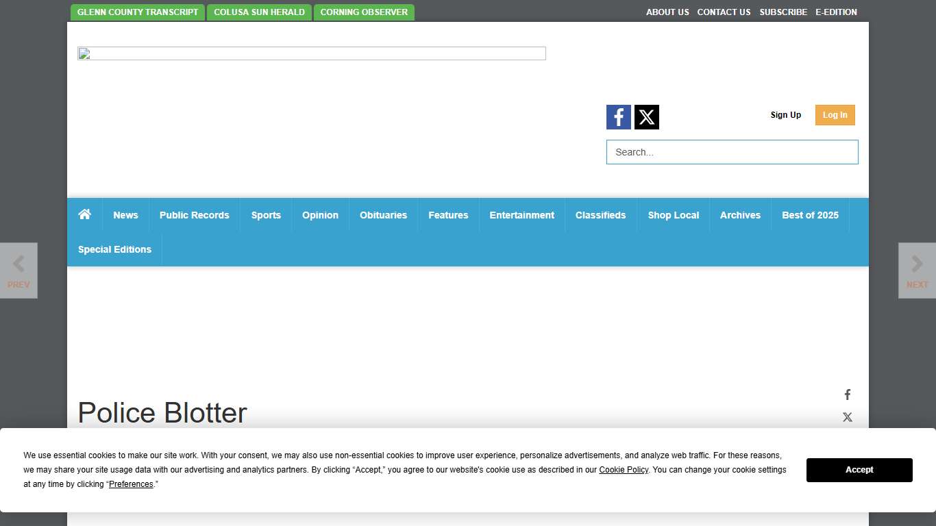 Police Blotter | appeal-democrat.com